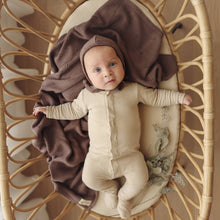 Load image into Gallery viewer, 100% Organic Cotton Pointelle Swaddle Receiving Baby Blanket: Ballet Slippers