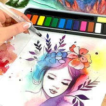 Load image into Gallery viewer, Watercolor Travel Tin