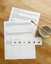Load image into Gallery viewer, All-In-One Watercolor Paint Set - Ranunculus Blooms