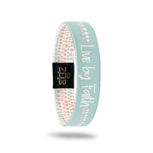 Load image into Gallery viewer, Live By Faith - Daily Bible Verse Bracelet: Medium