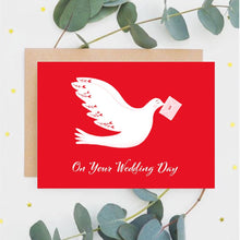 Load image into Gallery viewer, Wedding Dove Card