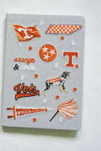 Load image into Gallery viewer, Embroidered University of Tennessee Hardcover Notebook