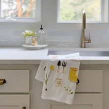 Load image into Gallery viewer, Gardening tea towel