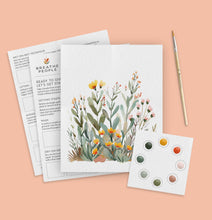 Load image into Gallery viewer, All-In-One Watercolor Paint Set - Desert Bloom