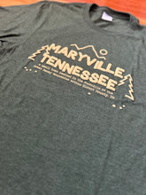 Load image into Gallery viewer, Maryville, Tennessee Puff Print Tee