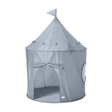 Load image into Gallery viewer, Recycled Fabric Play Tent Castle - Solid Colors: Blue
