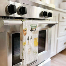 Load image into Gallery viewer, Gardening tea towel