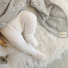 Load image into Gallery viewer, 100% Luxury Cotton Swaddle Receiving Baby Blanket - Heart: Denim Blue