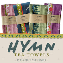 Load image into Gallery viewer, Great is Thy Faithfulness Hymn Tea Towel