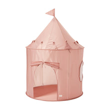Load image into Gallery viewer, Recycled Fabric Play Tent Castle - Solid Colors: Misty Pink