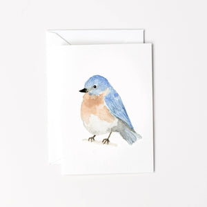 Bluebird mini notecard