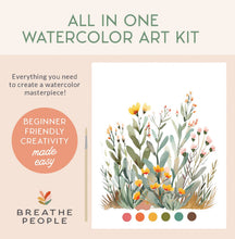 Load image into Gallery viewer, All-In-One Watercolor Paint Set - Desert Bloom