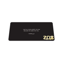 Load image into Gallery viewer, Cast Your Cares On Him Bible Verse Bracelet