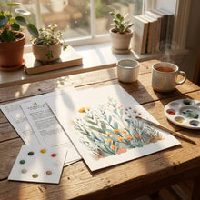 Load image into Gallery viewer, All-In-One Watercolor Paint Set - Desert Bloom