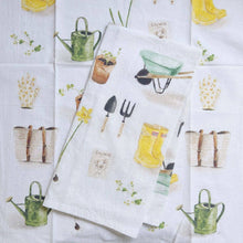 Load image into Gallery viewer, Gardening tea towel