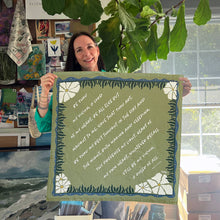 Load image into Gallery viewer, Be Thou My Vision Hymn Tea Towel