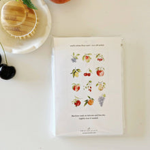 Load image into Gallery viewer, Fruit cotton flour sack tea towel