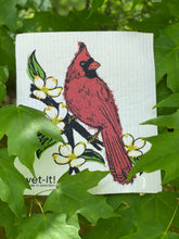 Load image into Gallery viewer, Northern Red Cardinal Swedish Cloth