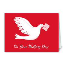 Load image into Gallery viewer, Wedding Dove Card
