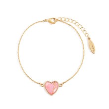 Load image into Gallery viewer, Be Courageous and Strong Heart Bracelet