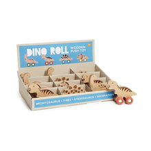 Load image into Gallery viewer, Dino Roll Wooden Toy