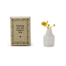 Load image into Gallery viewer, Lovely Matchbox Vase with Flowers