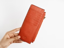 Load image into Gallery viewer, The Karla - Long Pebbled Stacker Wallet