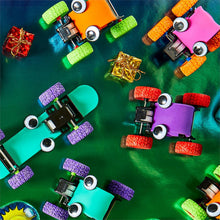Load image into Gallery viewer, Wrist Wheels Pull Back Skateboard Racer with Googly Eyes in Gift Box