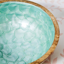 Load image into Gallery viewer, Shimmering Hand-Crafted Wood Tid Bit Bowl