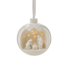 Load image into Gallery viewer, Nativity Scene Light-Up Keepsake Ornament with Stand in Gift Box