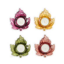 Load image into Gallery viewer, Autumn Allure Leaf Tealight