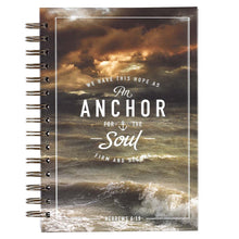 Load image into Gallery viewer, Anchor for the Soul Large Spiral Bound Journal