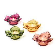 Load image into Gallery viewer, Autumn Allure Leaf Tealight