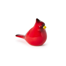 Load image into Gallery viewer, Red Cardinal Handpainted Sculpture
