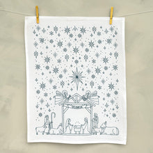 Load image into Gallery viewer, Nativity Christmas Tea Towel
