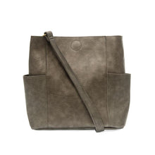 Load image into Gallery viewer, The Kayleigh Side Pocket Bucket Bag