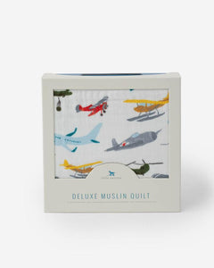 Deluxe Muslin Quilt -Air Show