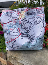 Load image into Gallery viewer, Sale Maryville, Tennessee Vintage Map Tote