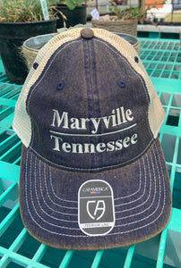 Maryville, Tennessee Embroidered Adjustable Hat