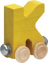 Load image into Gallery viewer, Letter K- Bright Colored Wooden Name Train
