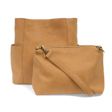 Load image into Gallery viewer, The Kayleigh Side Pocket Bucket Bag
