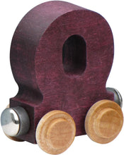 Load image into Gallery viewer, Letter O- Bright Colored Wooden Name Train