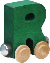Load image into Gallery viewer, Letter R- Bright Colored Wooden Name Train