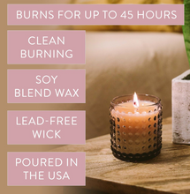 Load image into Gallery viewer, Sweet Grace Collection Large Faceted Glass Candle