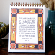 Load image into Gallery viewer, 30 Days of Hymns Perpetual Calendar