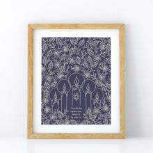 Load image into Gallery viewer, Come Thou Long Expected Jesus Hymn Art Print