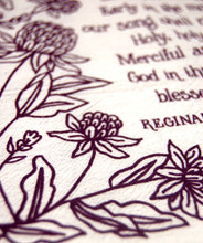 Load image into Gallery viewer, Holy, Holy, Holy! Hymn Tea Towel