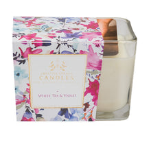 Load image into Gallery viewer, White Tea &amp; Violet: 2-in-1 Soy Lotion Candle

