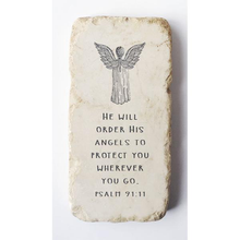 Load image into Gallery viewer, Psalm 91:11 Scripture Stone