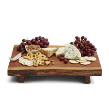 Load image into Gallery viewer, Elevated Acacia Wood Serving Board